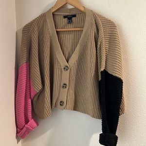 Forever 21 crop cardigan. Super soft. Size M